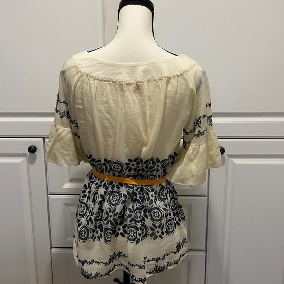 Hero and Leander Bohemian Cotton/Silk top - Picture 3 of 6